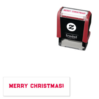 Merry Christmas Self-inking Stamp