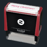 Merry Christmas  Self-inking Stamp<br><div class="desc">Add a creative holiday touch to your stationery or creative projects. Sign off in style with our state of the art self-inking rubber stamps. We utilize the highest quality inks and pad materials for clean and incredibly light stamps, leaving a crisp, clear impression each and every time. Available in six...</div>