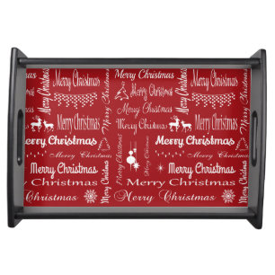 Merry Christmas Serving Tray
