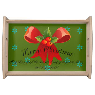 Merry Christmas Serving Tray