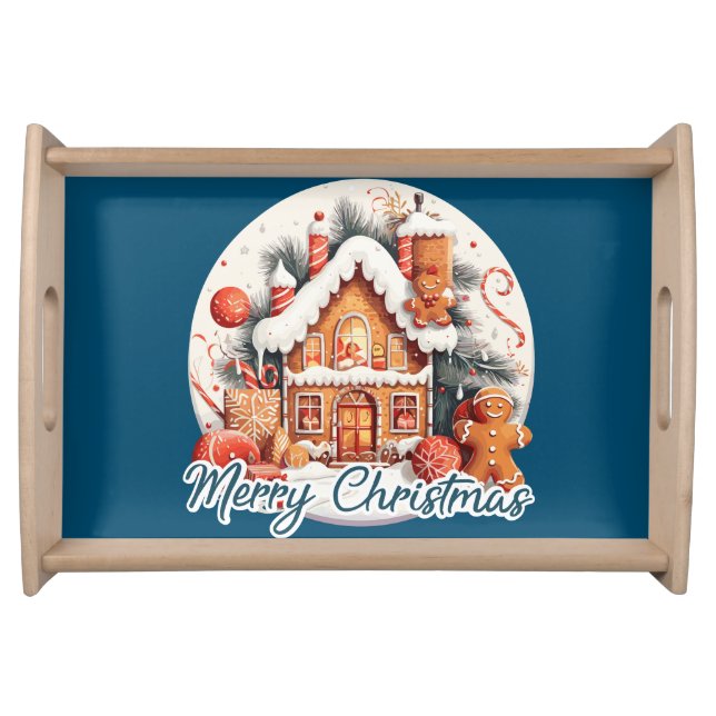 Merry Christmas Serving Tray (Front)