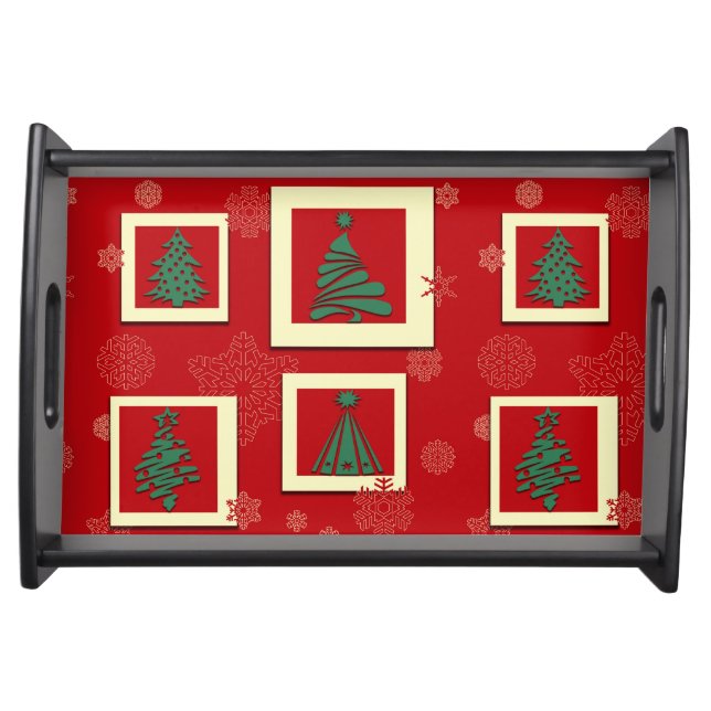 Merry Christmas Serving Tray (Front)
