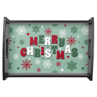 Merry Christmas Serving Tray