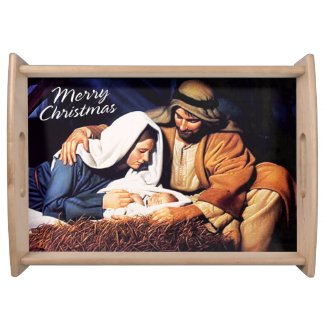 Merry Christmas Serving Tray