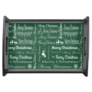 Merry Christmas Serving Tray