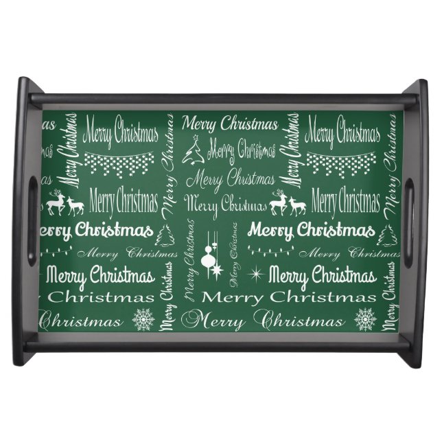Merry Christmas Serving Tray (Front)