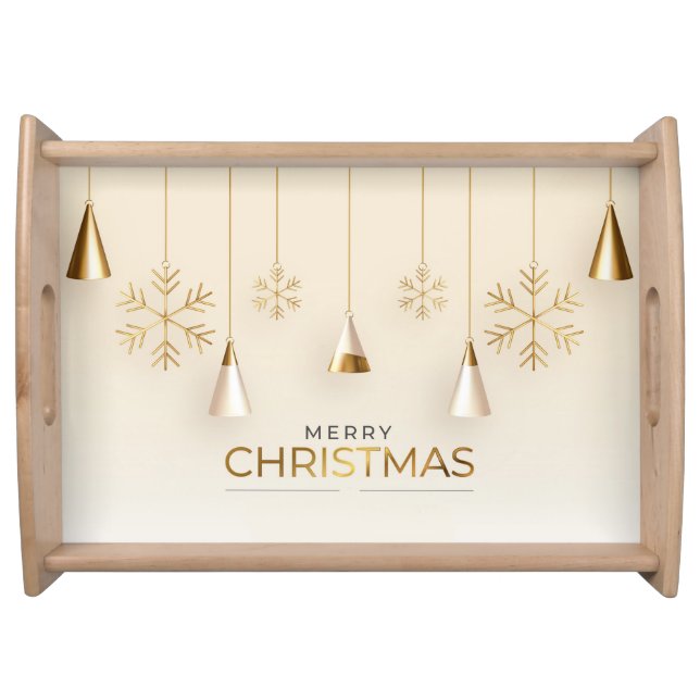 Merry Christmas  Serving Tray (Front)