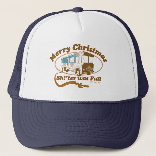 Merry Christmas Shter was Full Trucker Hat