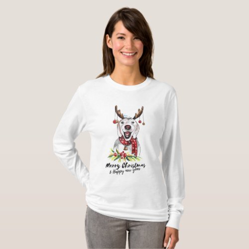 merry christmas shirts _ dog Deer christmas