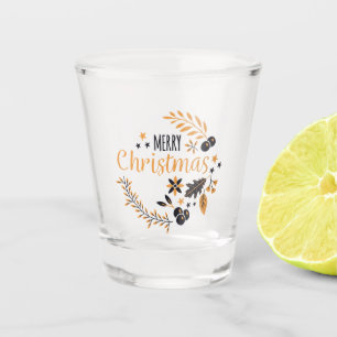 Merry Christmas Shot Glass