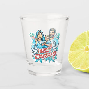 Merry Christmas  Shot Glass