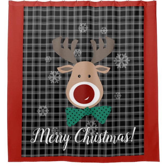 Merry Christmas!   Shower Curtain (Front)