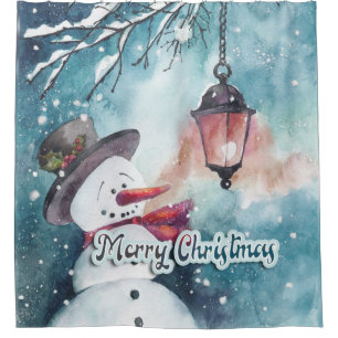 Merry Christmas Shower Curtain