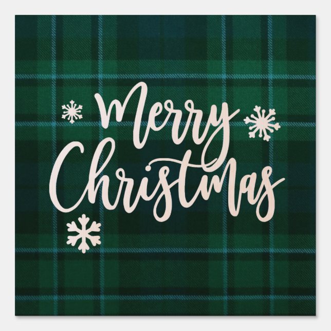 Merry Christmas Sign (Front)