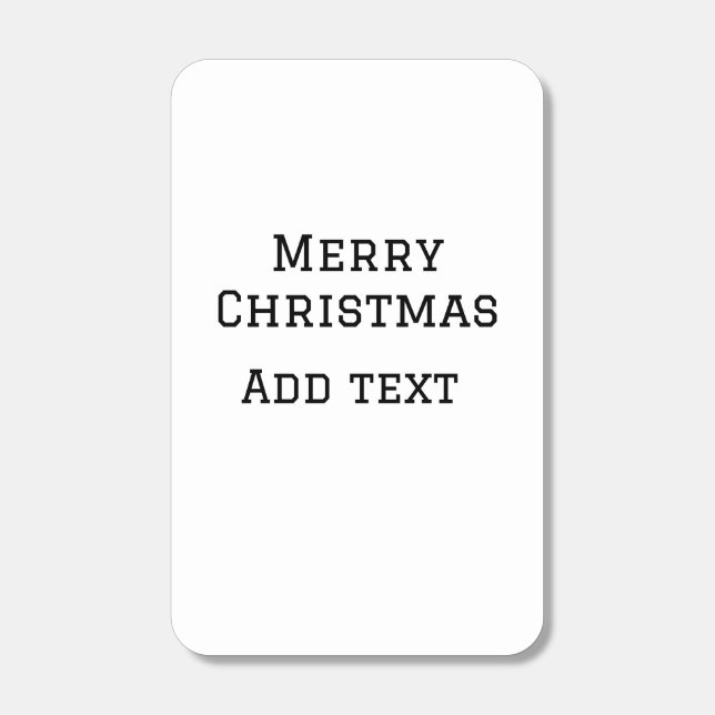Merry Christmas simple minimal add name text moder Matchboxes (Front)
