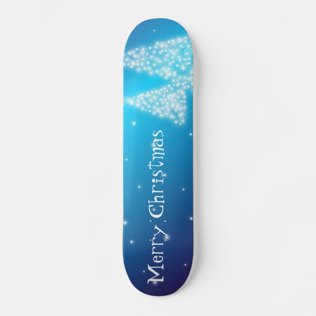 Merry Christmas Skateboard Deck (Front)