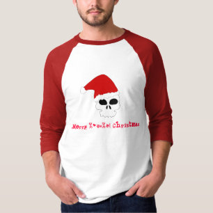 Merry Christmas Skull fans T-Shirt