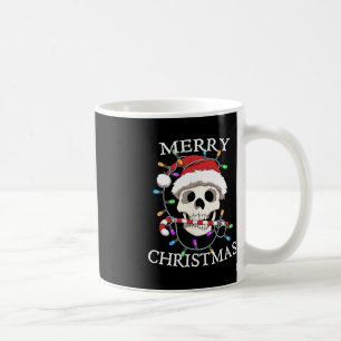 Merry Christmas Skull Skeleton Men Women Coffee Mug