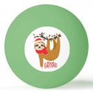 Merry Christmas Sloth | Holidays Ping Pong Ball Merry Christmas Sloth | Holidays Ping Pong Ball