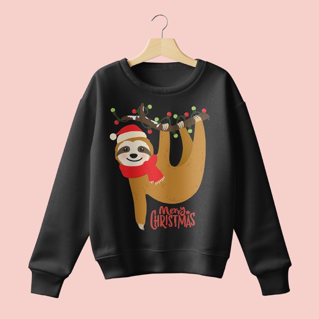 Merry Christmas Sloth | Holidays Sweatshirt (Creator Uploaded)
