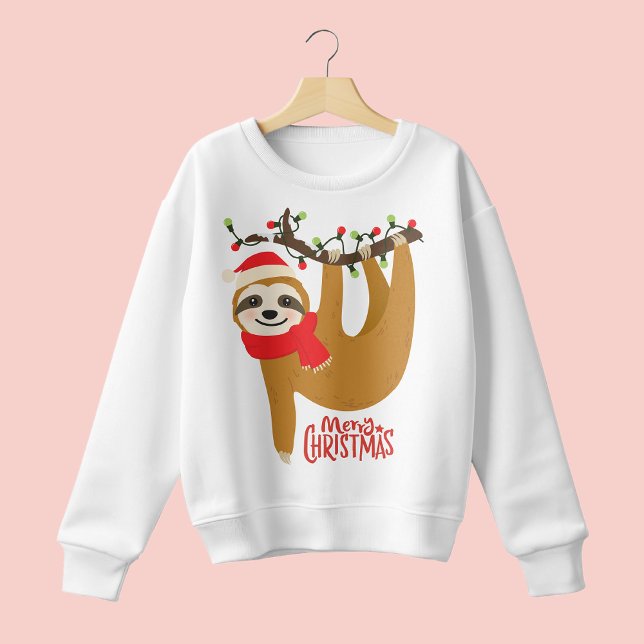 Merry Christmas Sloth | Holidays Sweatshirt (Creator Uploaded)
