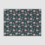 Merry Christmas Sloth Ornament Pattern Tissue Paper