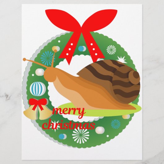 merry christmas snail (Front)