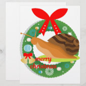 merry christmas snail (Front/Back)