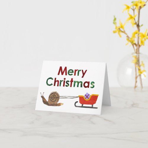 Merry Christmas _  Snail Card