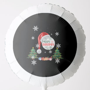 Merry Christmas Snow Collection Helium Balloon