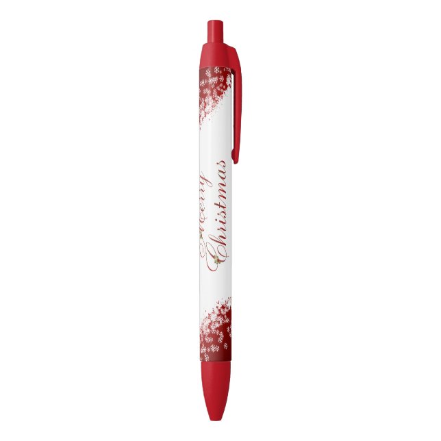 Merry Christmas Snow Pen (Bottom (Vertical))