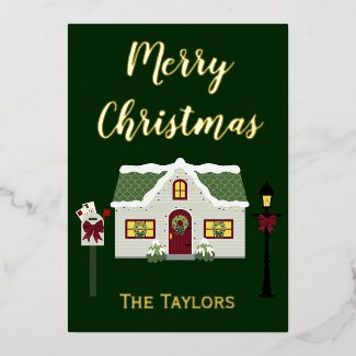 Merry Christmas Snow Theme
