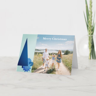 Merry Christmas SnowFlakes Holiday Card