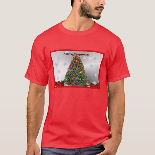 Merry Christmas Snowflakes T-Shirt