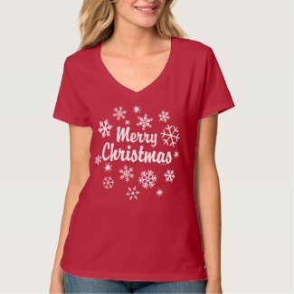 Merry Christmas Snowflakes