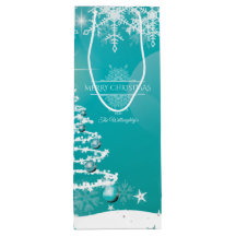 Merry Christmas Snowflakes Tree Flowers & Stars