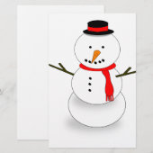 Merry Christmas Snowman (Front/Back)
