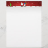 Merry Christmas Snowman and Santa (Front)