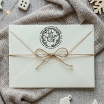 MERRY CHRISTMAS Snowman Family Name Return Address Self-inking Stamp<br><div class="desc">Create your own MERRY CHRISTMAS Snowman Family Name Return Address self-inking stamp. Easy to personalize with your own Christmas message, family name and return address. Effortlessly add a touch of festive cheer and seasonal charm to your envelopes - saving time during the busy holiday season. Further customization can be achieved...</div>