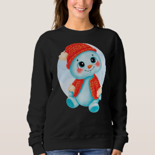 Merry Christmas Snowman Sweatshirt