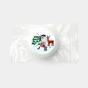 Merry Christmas! Snowman with Friends Life Saver® Mints