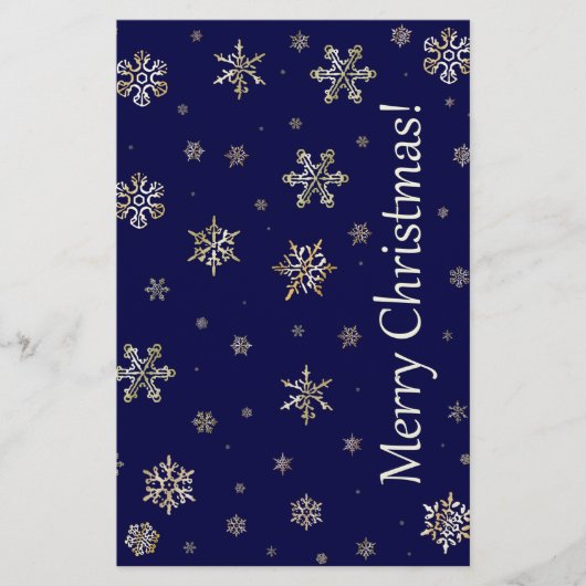 Merry Christmas Snowy Night (Front)
