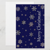 Merry Christmas Snowy Night (Front/Back)