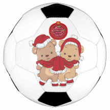 "Merry Christmas Soccer Ball"