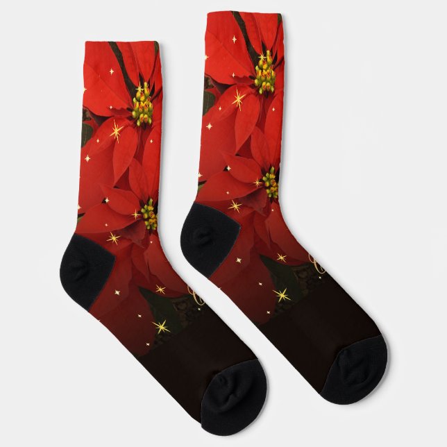 Merry Christmas Socks (Right)