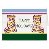 Merry Christmas Socks (Front Horizontal)