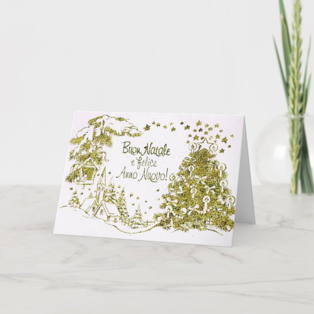 Merry Christmas, Spanish Christmas card (Front)