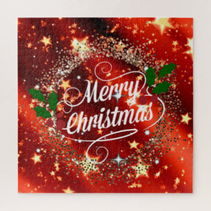 Merry Christmas sparkle and shine Jigsaw Puzzle