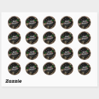 Sparkle and glitter Sticker, Zazzle