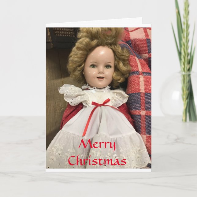 *MERRY CHRISTMAS SPECIAL LITTLE GIRL* HOLIDAY CARD (Front)